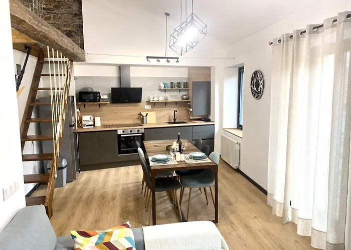 Atico Abuhardillado Imak Lägenhet *